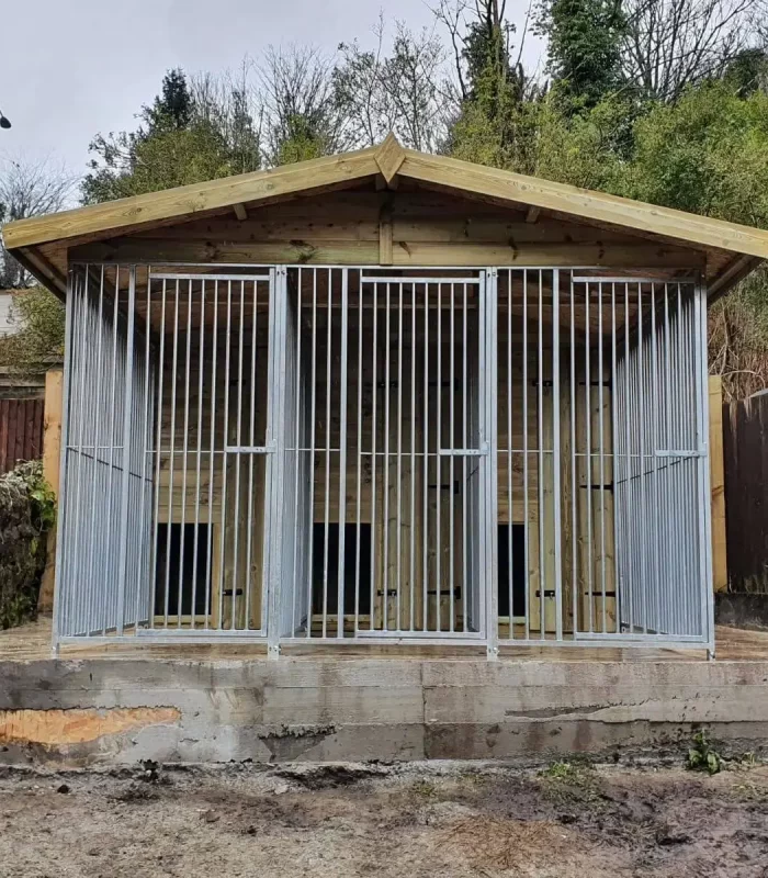 10x10ft triple external front on
