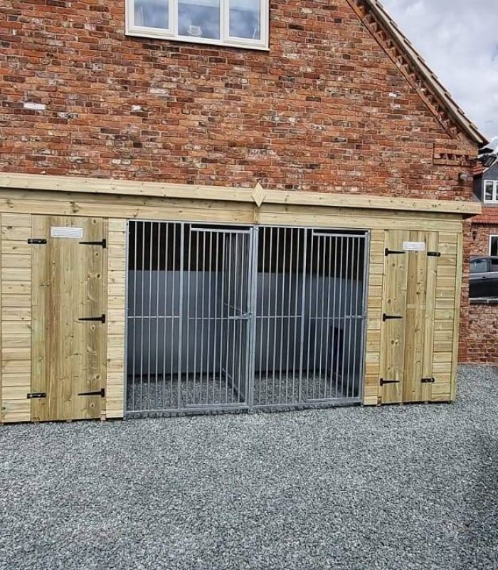 15x5ft pent duo external insulation and galvanised pack