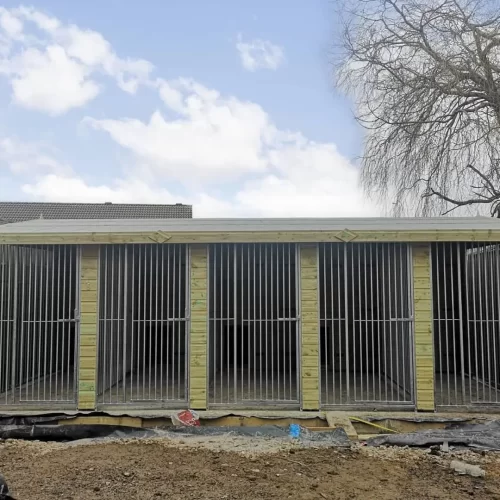 20x12ft Five bay external pillars