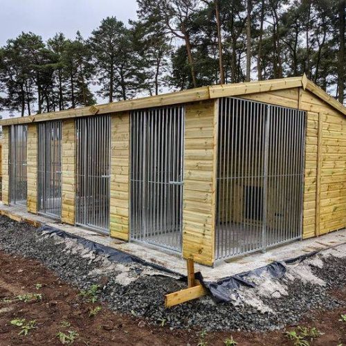 20x12ft four bay external with pillars