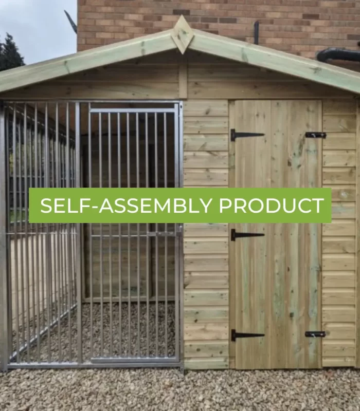 single dog kennel