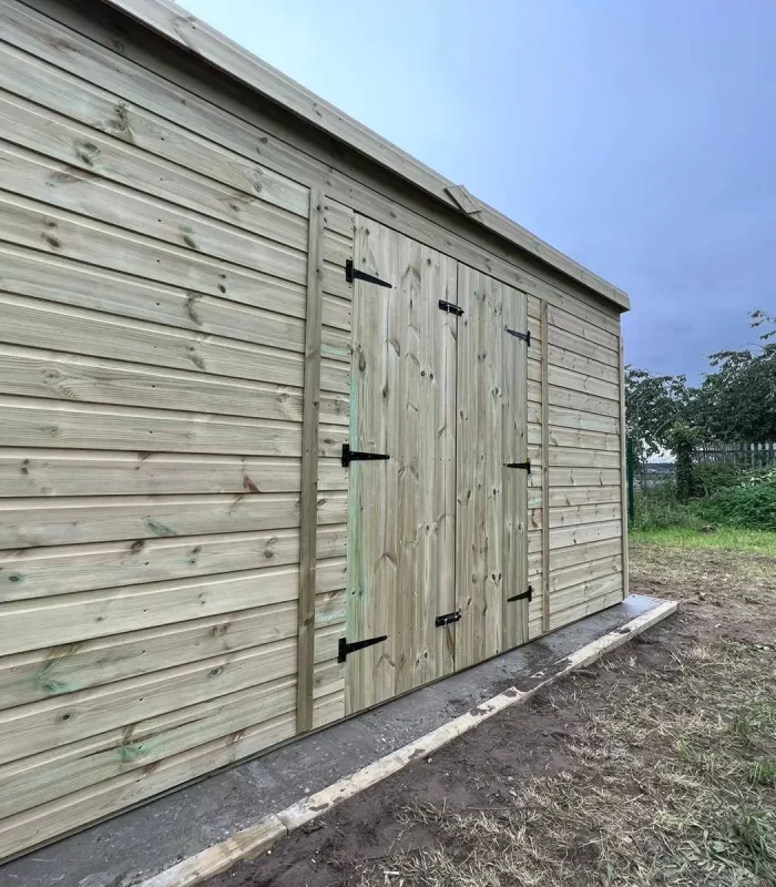 10 x 5 ft Shed with Pent Roof