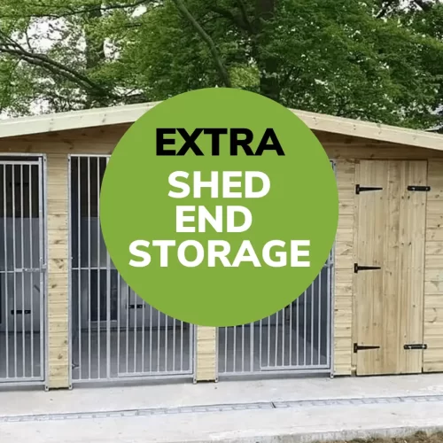 shed end storage